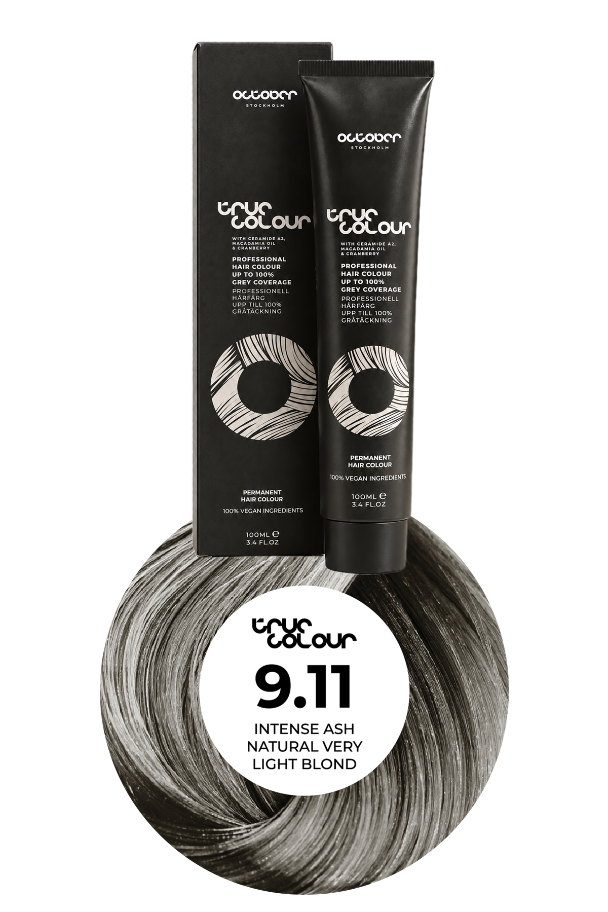 9.11 INTENSE ASH NATURAL VERY LIGHT BLOND