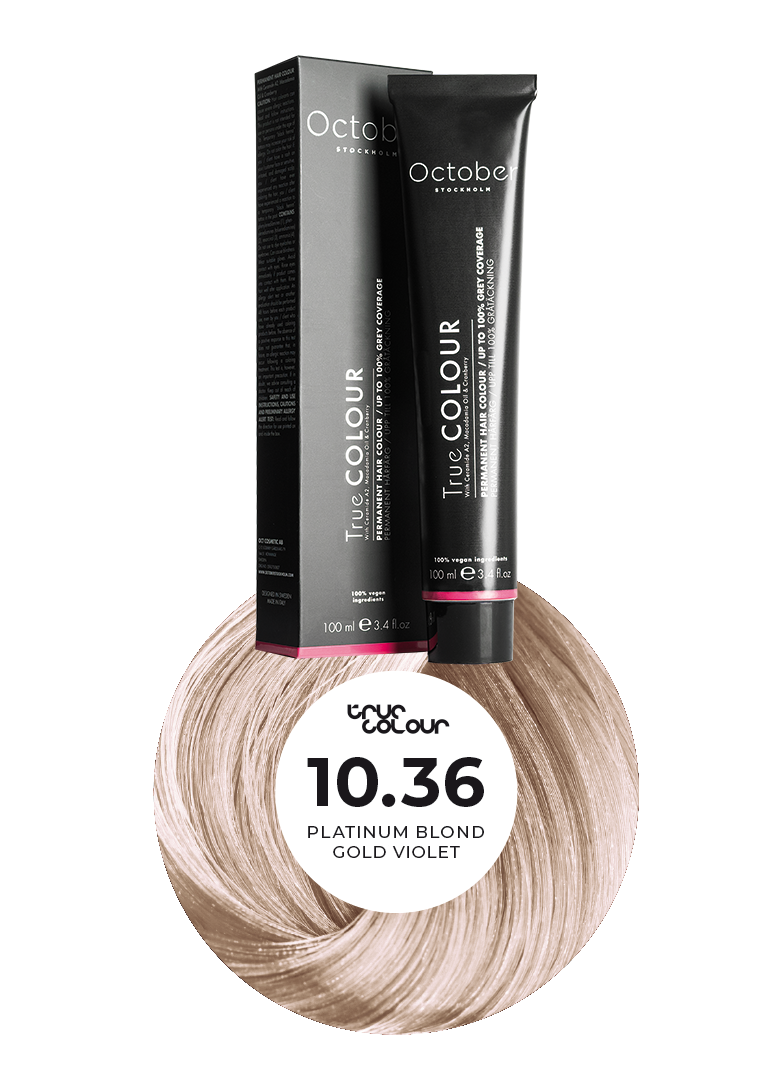 10.36 PLATINUM BLOND GOLD VIOLET