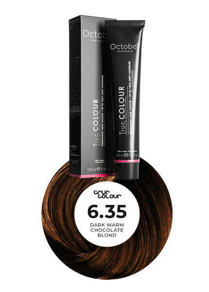 6.35 Dark warm chocolate blond | Deep color | October Stockholm