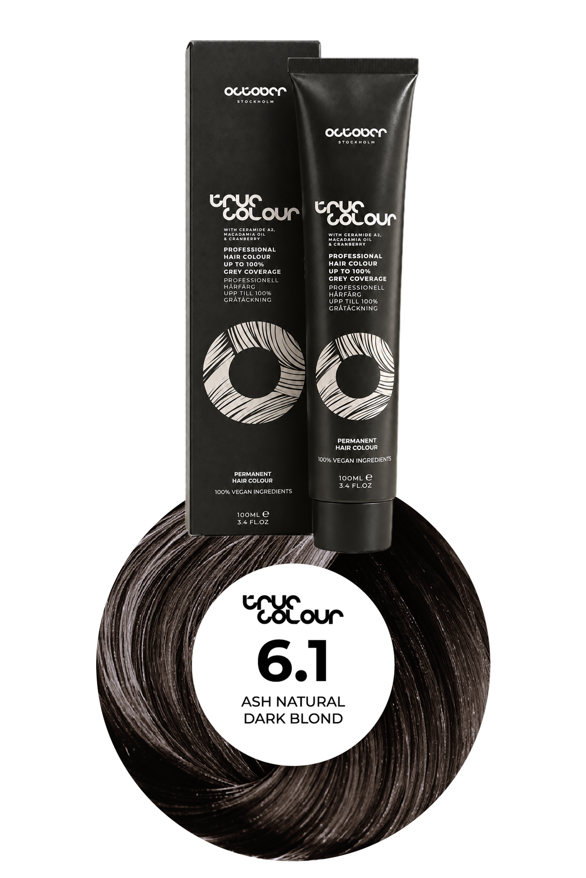 6.1 ASH NATURAL DARK BLOND