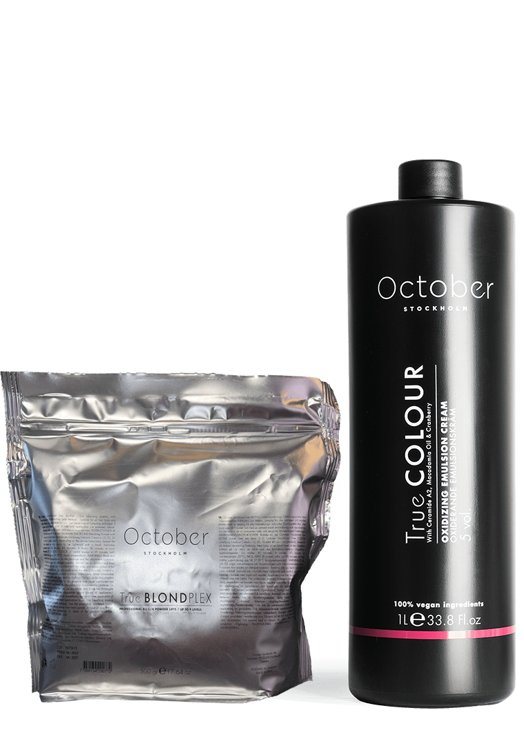 True blond plex 500g + SINGLE ACTIVATOR 1000 ML