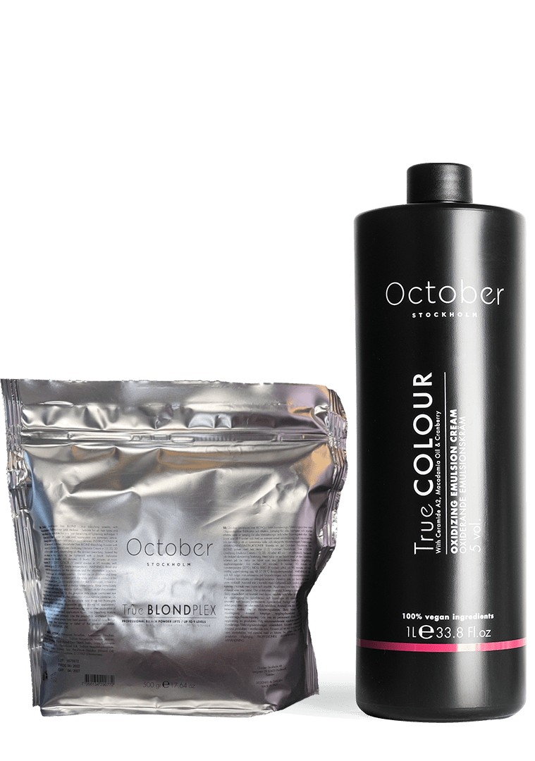 TRUE BLOND PLEX 500g + ACTIVATOR 1000 ML